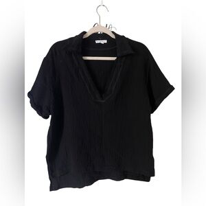 AEMI+CO black blouse